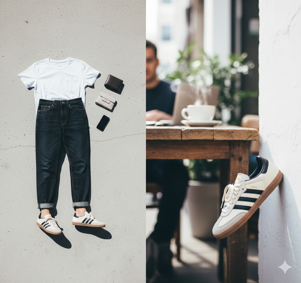 Adidas Samba Strata Beige 2025