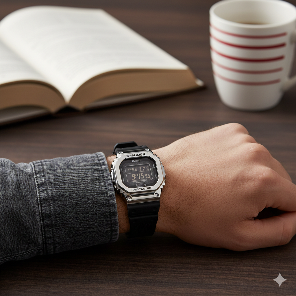 G-SHOCK Square Metal-Bezel Series