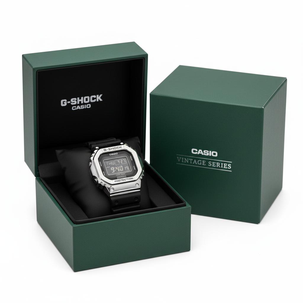 G-SHOCK Square Metal-Bezel Series