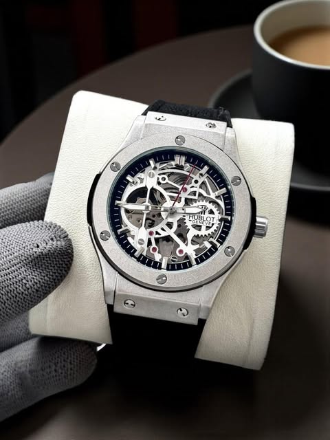 The Hublot Open Heart is a striking fusion of swiss precision and avant-garden- design