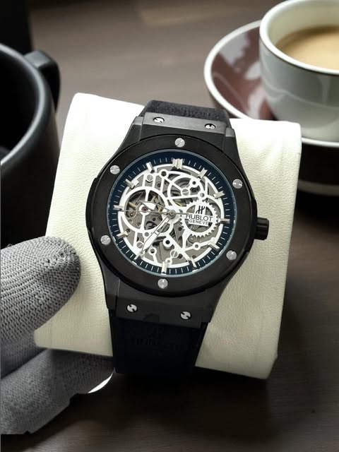 The Hublot Open Heart is a striking fusion of swiss precision and avant-garden- design