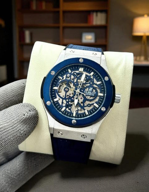 The Hublot Open Heart is a striking fusion of swiss precision and avant-garden- design